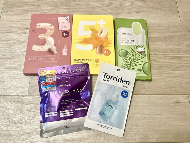 美容ライターが選ぶオススメシートマスク5選