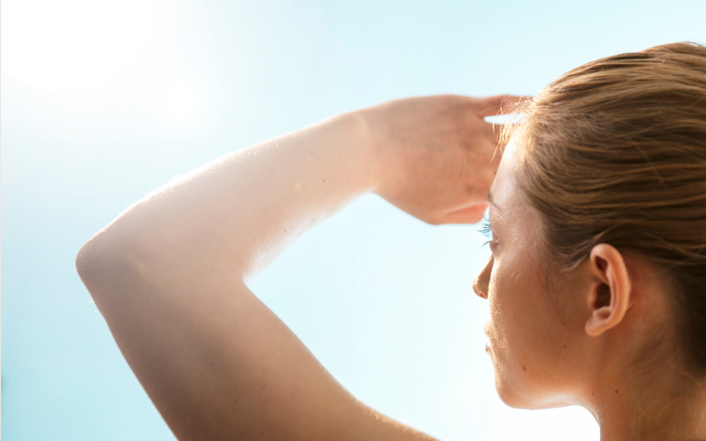 UVケアで髪と頭皮を守る