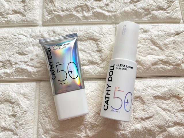 ド「Cathy Doll（キャシードール）」から、使いやすさ抜群の「ウルトラライト サンフルイド」と「ウルトラライト サンミスト」