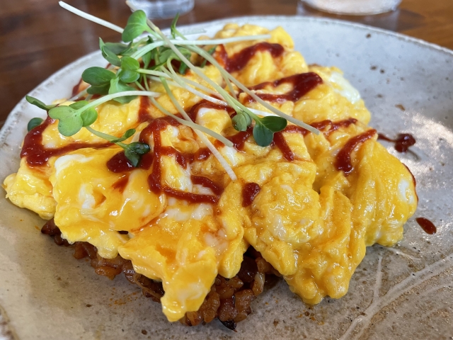 雑穀米ダイエットレシピオムレツ