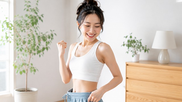 小さな成功体験がダイエット継続につながる