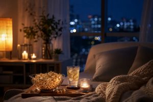 夏の夜は家で楽しもう！リラックスできるおうち時間のアイデア集