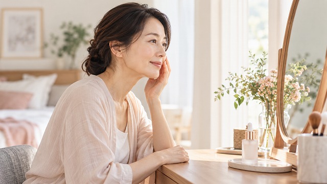 肌の様子を見ながら、無理なく使う