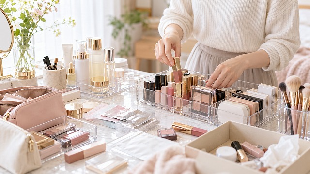 使い切れないコスメをためていない？美容アイテムをすっきり整理する方法