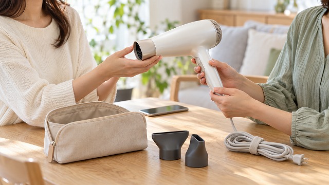 美容家電を貸し借りする機会にも活用