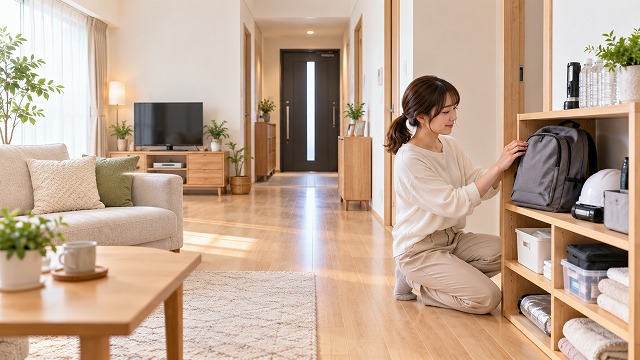 片付けが防災対策に！もしものときに備える安全な部屋づくり