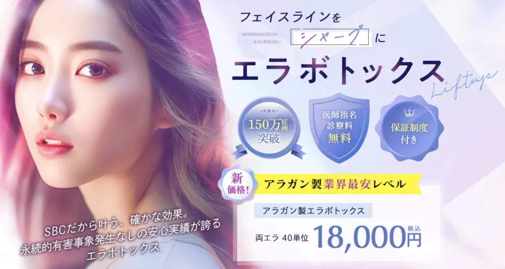 湘南美容クリニック エラボトックス